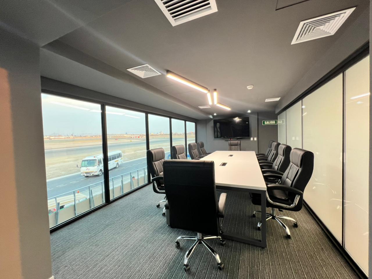 Sala de reuniones del Centro de Control de Operaciones de Talma