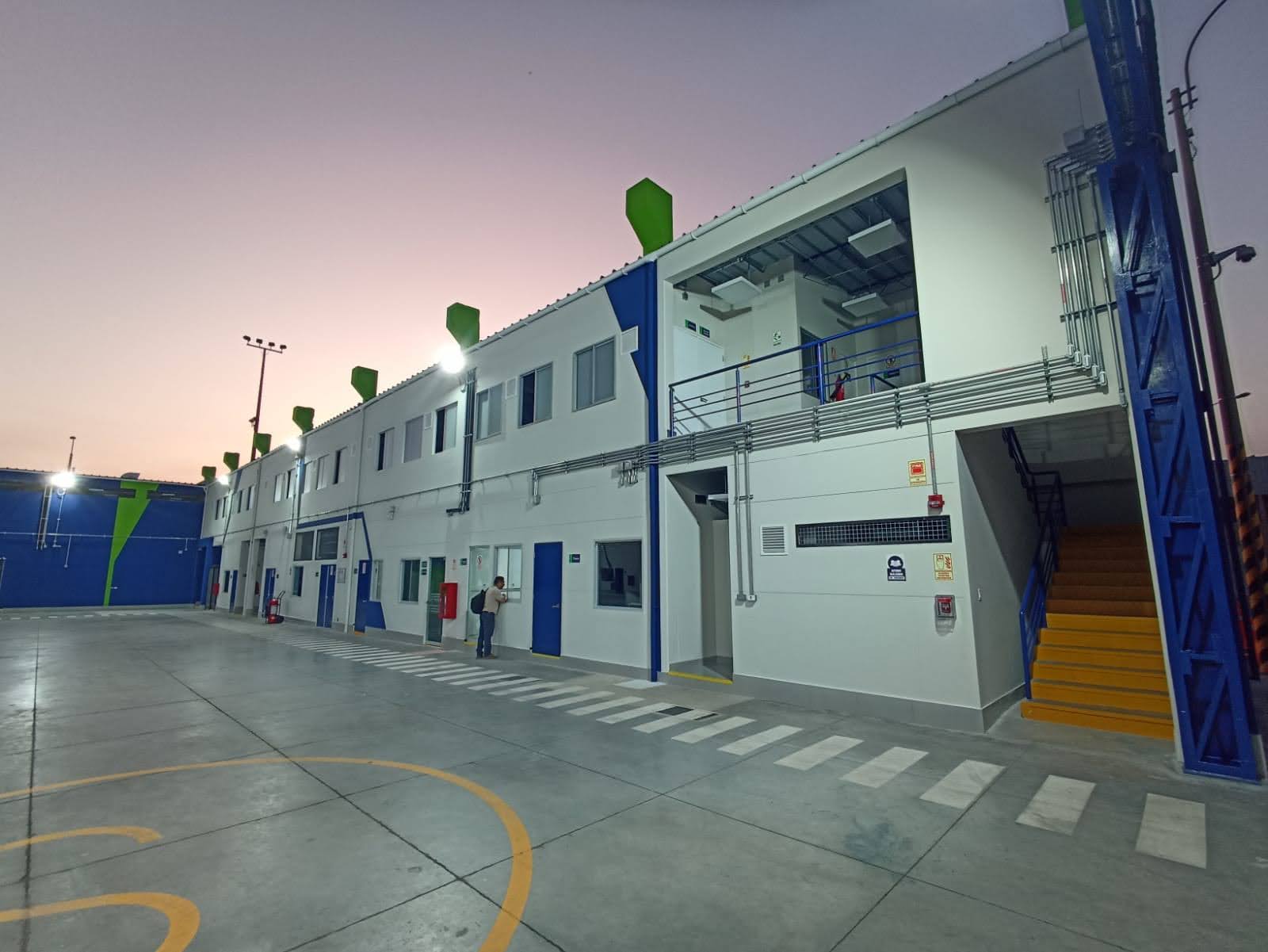 Implementación exterior de ambientes para Talma en Lote 2